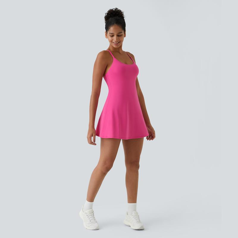 Softlyzero™ Plush Backless Active Dress-Easy Peezy Edition