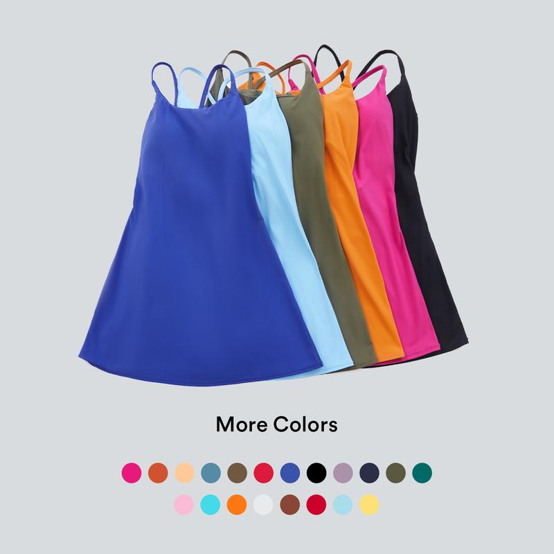 Softlyzero™ Plush Backless Active Dress-Easy Peezy Edition